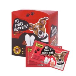 Pet Finger Tooth Wipes “Strawberry”