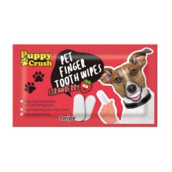 Pet Finger Tooth Wipes “Strawberry”