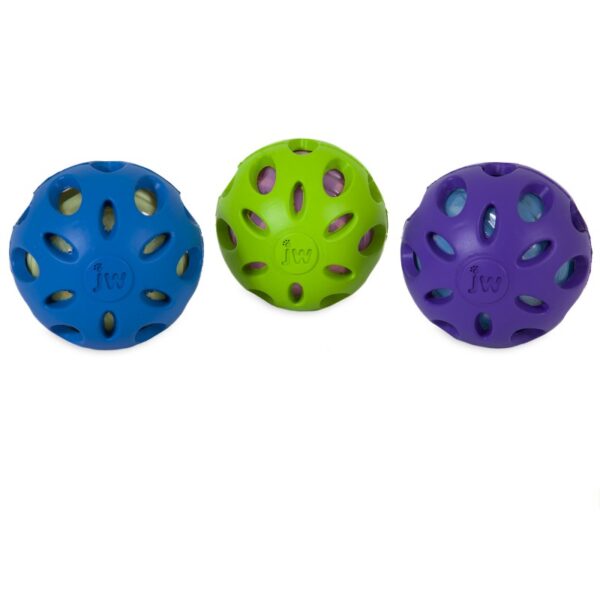 JW PETS Crackle Ball Large size Dog Toy